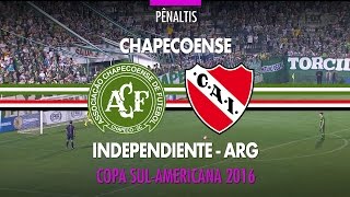 Pênaltis  Chapecoense x IndependienteARG  Copa SulAmericana  28092016 [upl. by Einnej273]