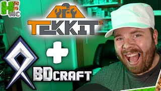 BDCraft Resource Pack for Tekkit 2  Guide [upl. by Wearing795]