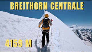 Breithorn Centrale 4159 M [upl. by Onailimixam]