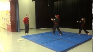 Kims Black Belt Academy  Demonstration [upl. by Oicinoid]