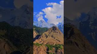 RakaPoshi Peak shorts mountains nature rakaposhi clouds gilgit pakistan india russia [upl. by Sydel724]