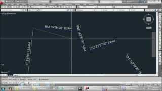 AutoCAD Tutorial  How to draw Site Title Boundary [upl. by Seebeck639]