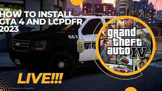 HOW TO DOWNLOAD AND INSTALL GTA 4 LCPDFR IN 2024 MODS TOO Fixed ALL ERRORS [upl. by Dorsey]