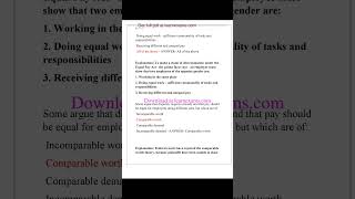 WGU C233 EMPLOYMENT LAW OBJECTIVE ASSESSMENT EXAM [upl. by Hervey]