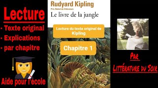 1  Le livre de la Jungle  livre audio  texte original de Kipling [upl. by Denver]