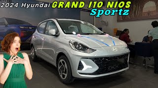 Hyundai Grand i10 NiOS Sportz Duos CNG 😳 Grand i10 NiOS Sportz 2024 [upl. by Aveer]