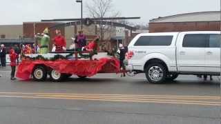 Inside Santas Workshop  Rochester MI Christmas Parade 2012 [upl. by Orodisi]