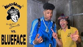 Nardwuar vs Blueface [upl. by Solracnauj]