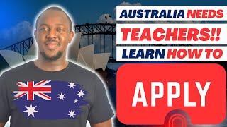 Easy Process to Migrate to Australia as a Teacher Permanently With Family [upl. by Ayikin]