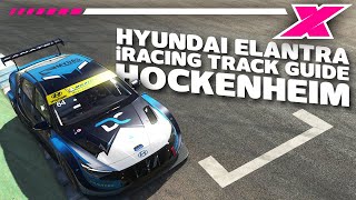 Hockenheim Track Guide  iRacing TCR with davecamyt [upl. by Gilbye]