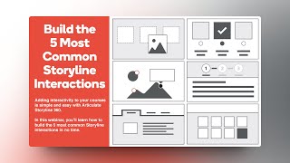 The 5 Most Popular ELearning Templates in Articulate Storyline 360 [upl. by Landri]