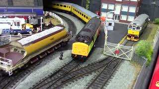 New loco 37116 double heading and running clips Long video [upl. by Ahsikel]