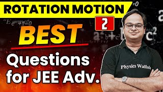 Collision With Rotation  Best Questions for JEE Advanced  Rotation motion 02 [upl. by Concettina932]