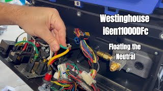 Westinghouse iGen11000DFc Inverter Generator Floating the Neutral [upl. by Yam702]