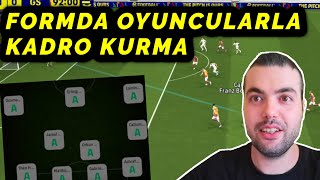 FORMDA OYUNCULARLA KADRO KURMA 🔥 HAFTANIN OYUNCULARI eFootball Pes Mobile 2025 [upl. by Charlean930]