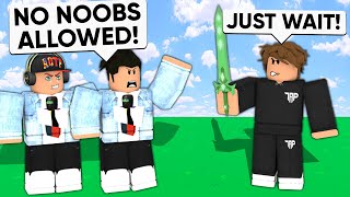 I Got REJECTED From Their Clan So I Made MY OWN and 2v2d them Roblox Bedwars [upl. by Nwadrebma700]