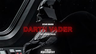 Darth Vader Scene Pack 4K Twixtor No CC starwars darthvader scenepacks [upl. by Nave]