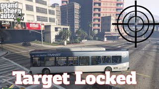 I Became A Bus Driver for assassinate Target  GTA V gameplay  GTA 5 mission [upl. by Petronille61]