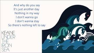 Keane  Nothing In My Way Lyrics [upl. by Yra502]