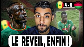 Le Sénégal se RÉVEILLE enfin   Debrief Sénégal 4 vs 0 Malawi Qualif CAN Maroc 2025 [upl. by Almeeta767]