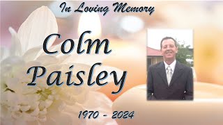 Colm Paisley [upl. by Iahcedrom]