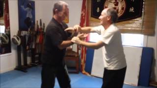 Sifu Ian Protheroe and Dave Channon Chi Sao Practice [upl. by Asteria548]