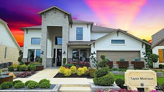 Taylor Morrison Ametrine  Santa Rita Ranch  Liberty Hill TX  New Construction Home Tour [upl. by Milla]