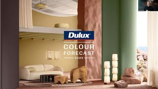 Dulux Colour Forecast 2025 [upl. by Mallin282]