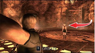 What If Leon Drops Ashley Into The LAVA  Resident Evil 4 [upl. by Annekim]