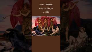 Aurora Triumphans by Evelyn De Morgan 1886 arthistory [upl. by Areema]