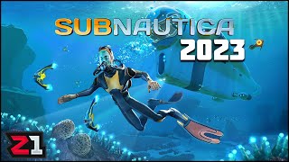 I Built The Worlds LONGEST Subnautica Base Through EVERY BIOME [upl. by Etienne]