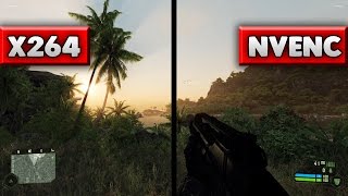 X264 vs NVENC  OBS Quality Comparison Live Streaming [upl. by Greenquist]