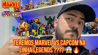 MARVEL VS CAPCOM NA LINHA MARVEL LEGENDS  POSSÍVEIS LANÇAMENTOS 🚀 [upl. by Sonni]