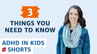 Signs of ADHD in Kids  3 Key Things to Watch For Shorts [upl. by Betthezul]