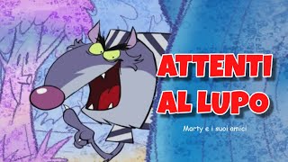 ATTENTI AL LUPO  Marty e i suoi amici  Canzoni Per Bambini [upl. by Ahtnamys410]