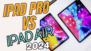 New iPAD PRO VS iPAD Air 2024 with M4 Chip [upl. by Ibrab]