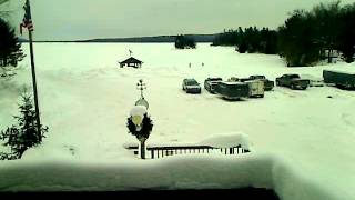 Stillwater Reservoir Snowmobiles February 2015 [upl. by Clementius958]