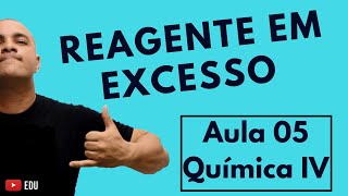 Como calcular o reagente limitante  Exercícios  11Q11 [upl. by Lierbag]