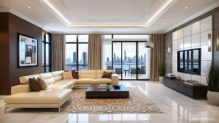 Top 100 Modern Living Room Ideas for 2024  TV Unit Designs amp Creative Wall Decor [upl. by Jara63]