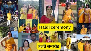 HaldiHaldi rasam Haldi ceremony Bride haldididi ki haldi 😍❤️viral shortvideo shorts video [upl. by Damiano]