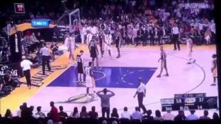 Dwight Howard Gets Ejected Kobe Bryant Comes Out After [upl. by Anehsat951]