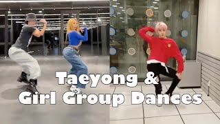 NCT Taeyong slaying girl group choreos [upl. by Laris379]