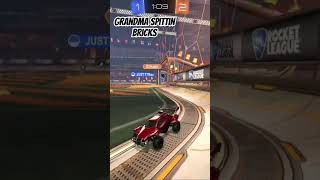 Lucky shot Yes Clean Yesrocketleague clips [upl. by Atilegna]