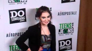 Temara Melek at the 5th Annual Teens for Jeans Kickoff party by DoSomething amp Aeropostale [upl. by Trauner]