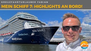 Das hat die Mein Schiff 7 zu bieten  Kompakter Rundgang noch vor der Taufe [upl. by Myrt]