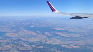 Wizzair A321neo takeoff from Budapest [upl. by Rosen]