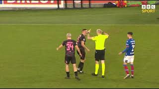 LINFIELD V BALLYMENA UNITED BBC SPORT HIGHLIGHTS  2024 IRISH PREMIERSHIP FOOTBALL [upl. by Akiam343]