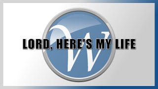 Lord Heres My Life Trio  Wyldewood Baptist Music [upl. by Lemhaj598]