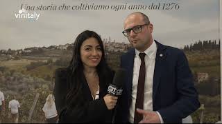 VINITALY  15042024  SINDACO DI SAN GIMIGNANO [upl. by Ettenyar]