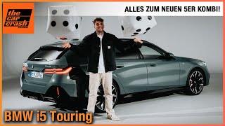 BMW i5 Touring im Test 2024 Alles zum NEUEN 5er Kombi Review  eDrive 40  Elektro Kombi  Preis [upl. by Rayna]